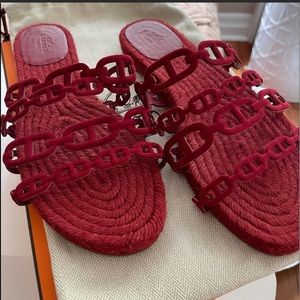 Hermes Sandals Espdrilles